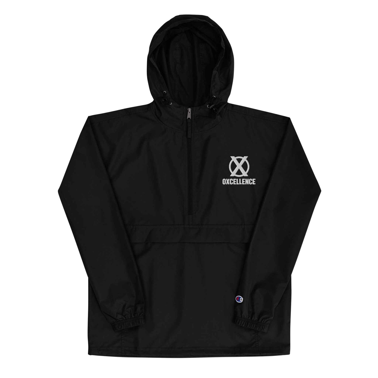 Embroidered Champion Packable Jacket - Oxcellence Official