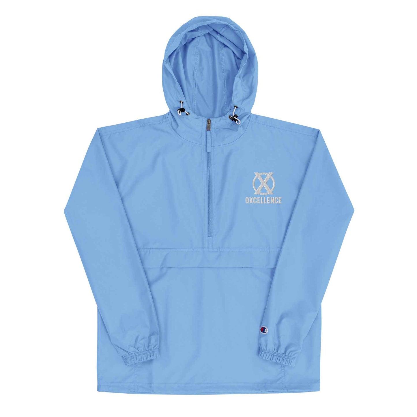 Embroidered Champion Packable Jacket - Oxcellence Official