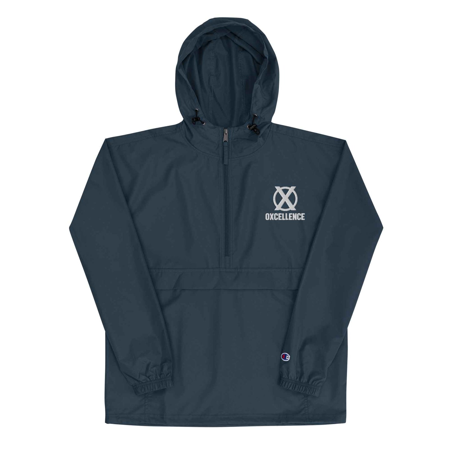 Embroidered Champion Packable Jacket - Oxcellence Official