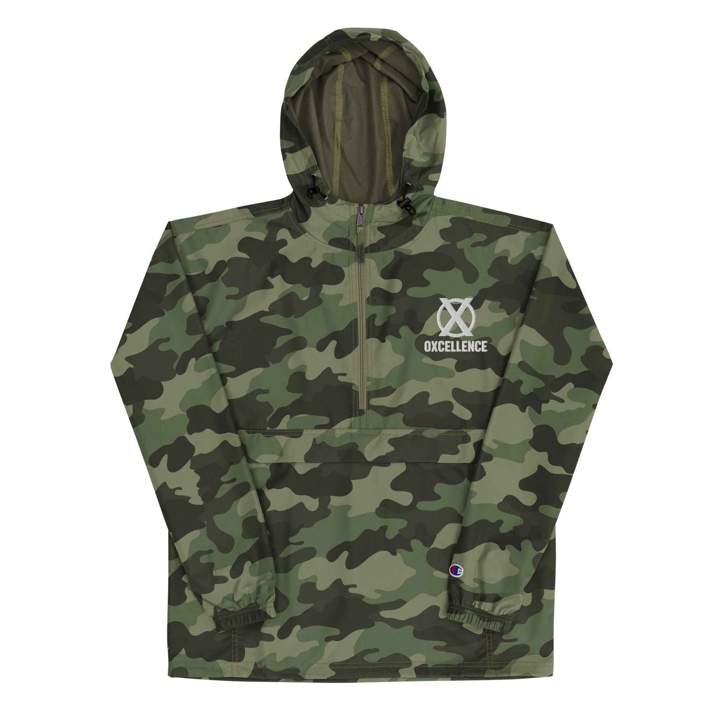 Embroidered Champion Packable Jacket - Oxcellence Official