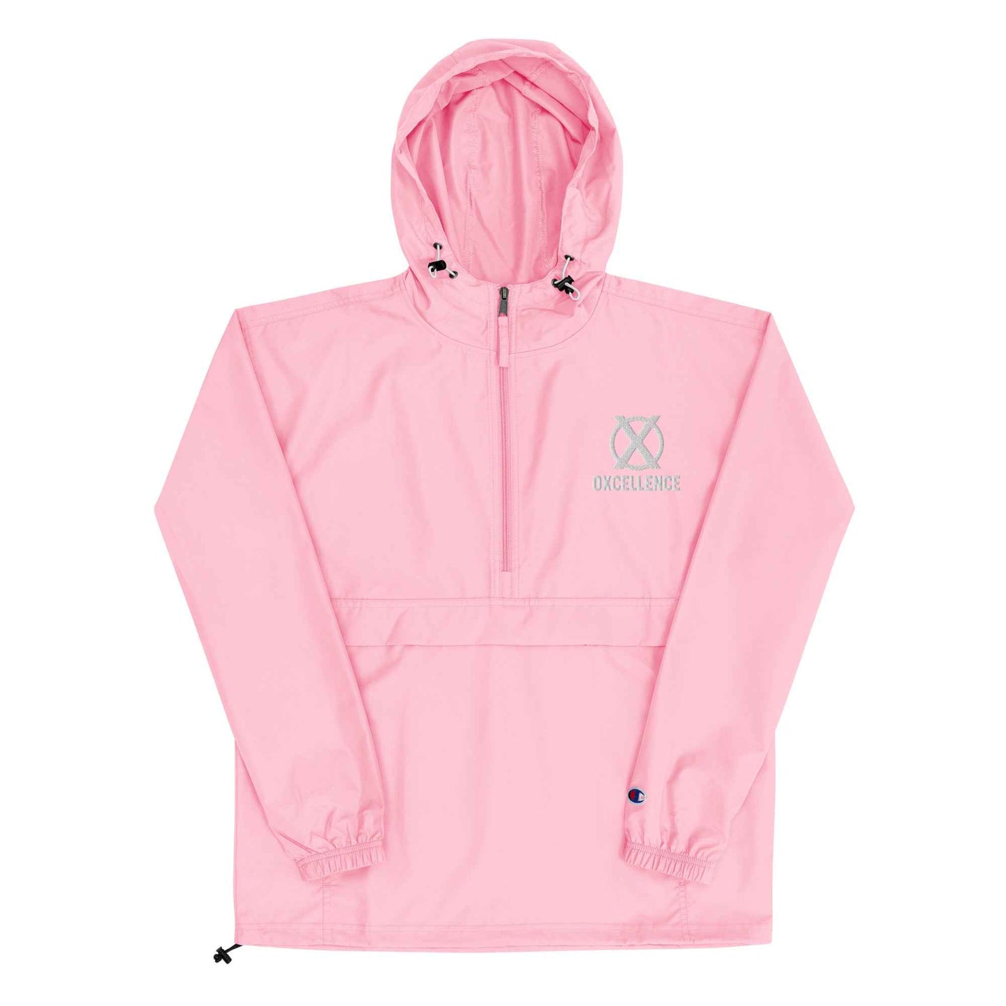 Embroidered Champion Packable Jacket - Oxcellence Official