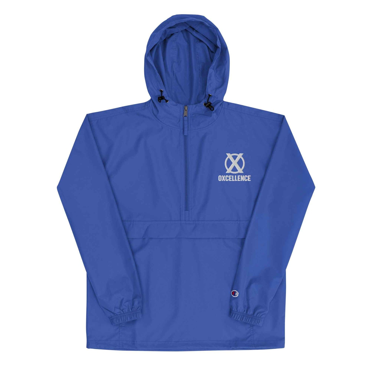 Embroidered Champion Packable Jacket - Oxcellence Official