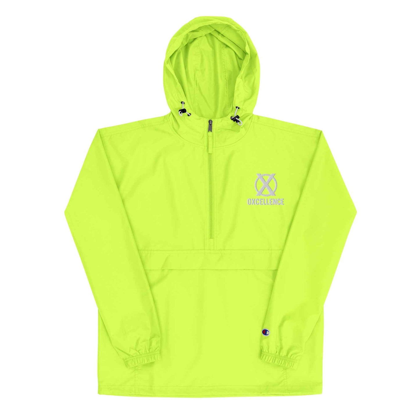 Embroidered Champion Packable Jacket - Oxcellence Official