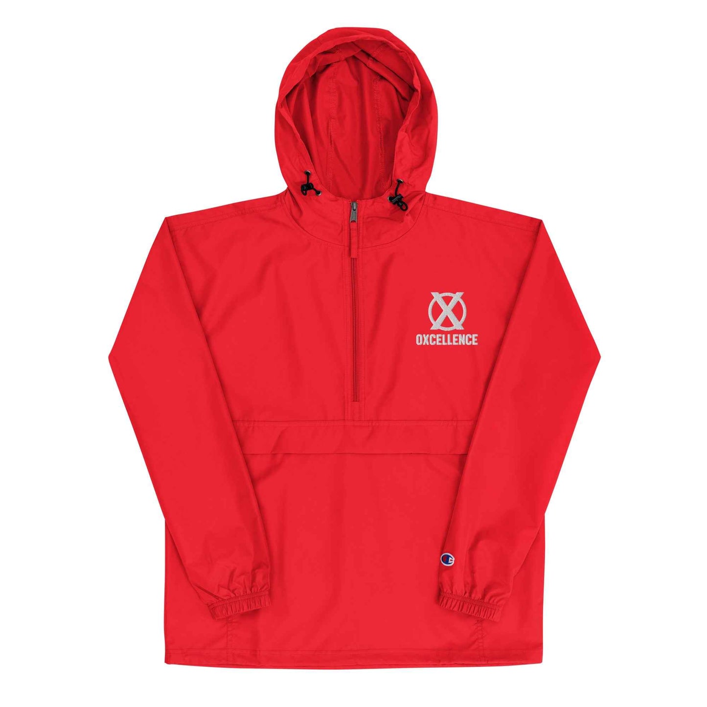 Embroidered Champion Packable Jacket - Oxcellence Official