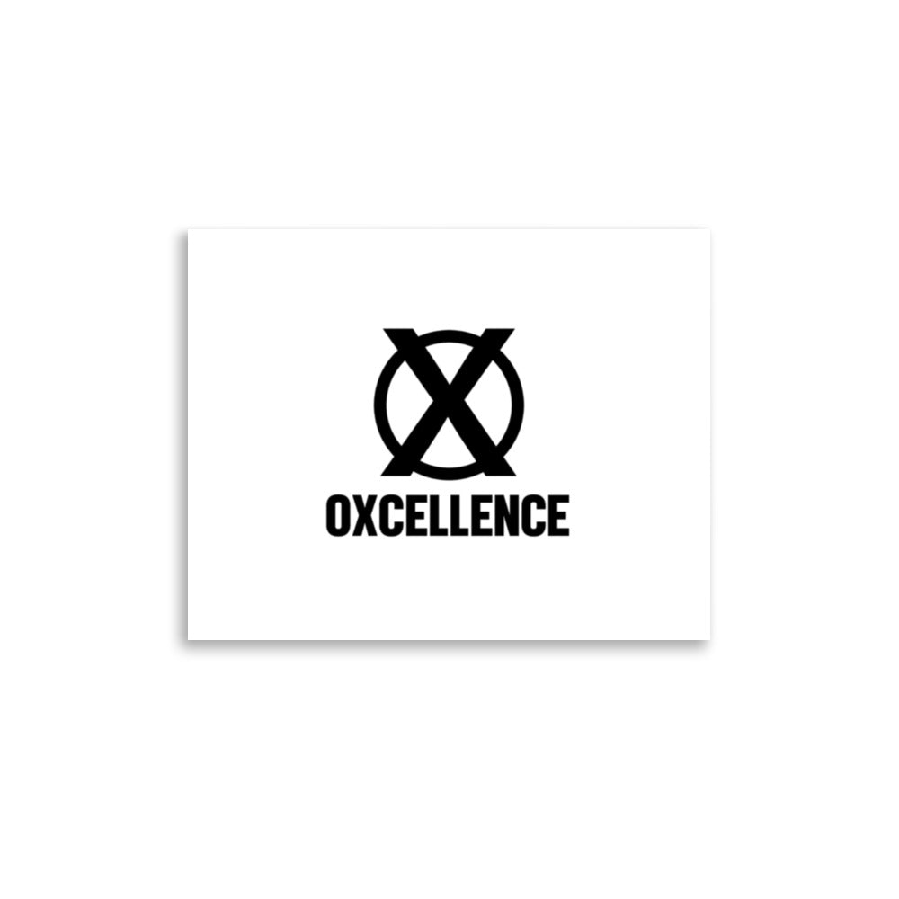 Affiche - Oxcellence Official