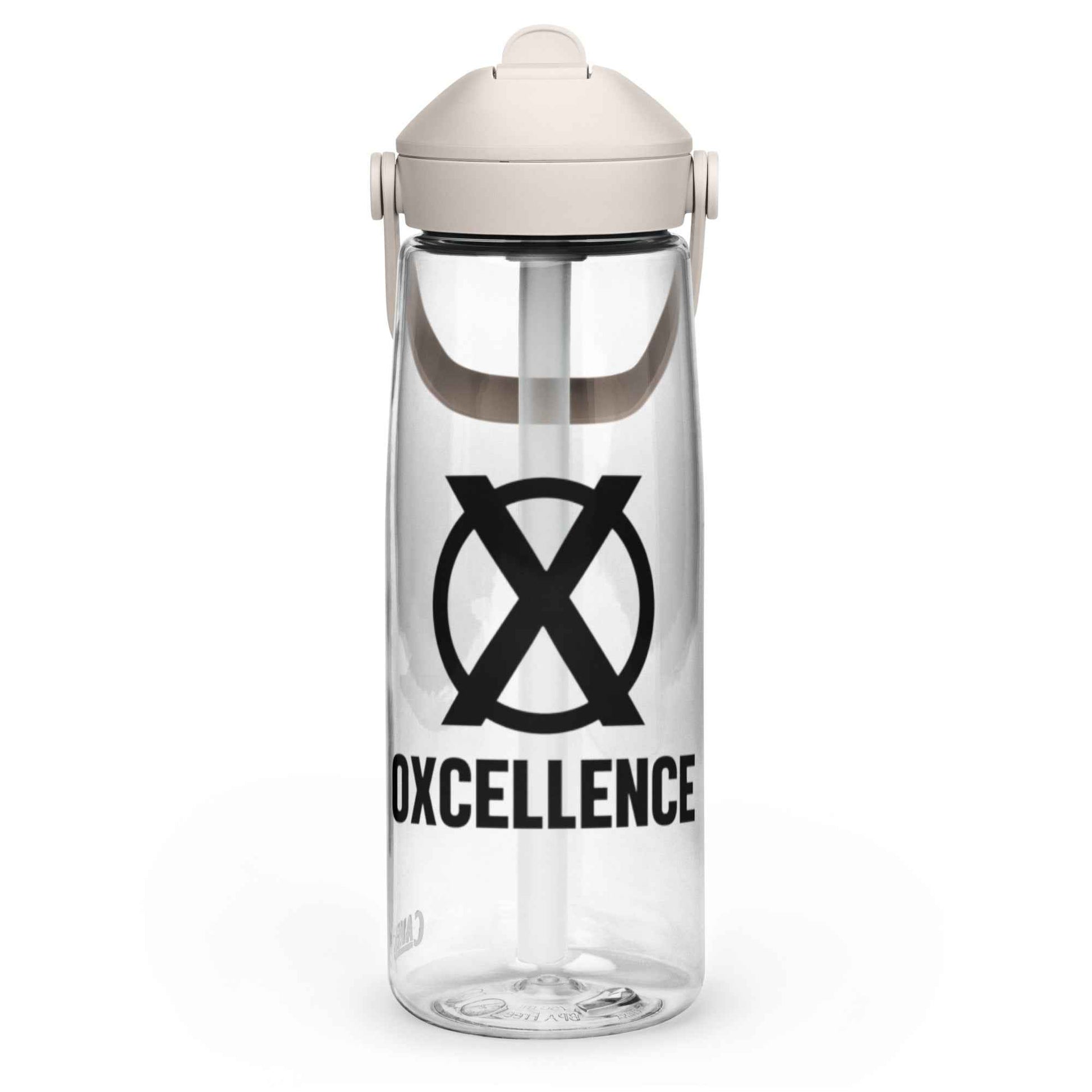 Flip straw water bottle - Oxcellence Official