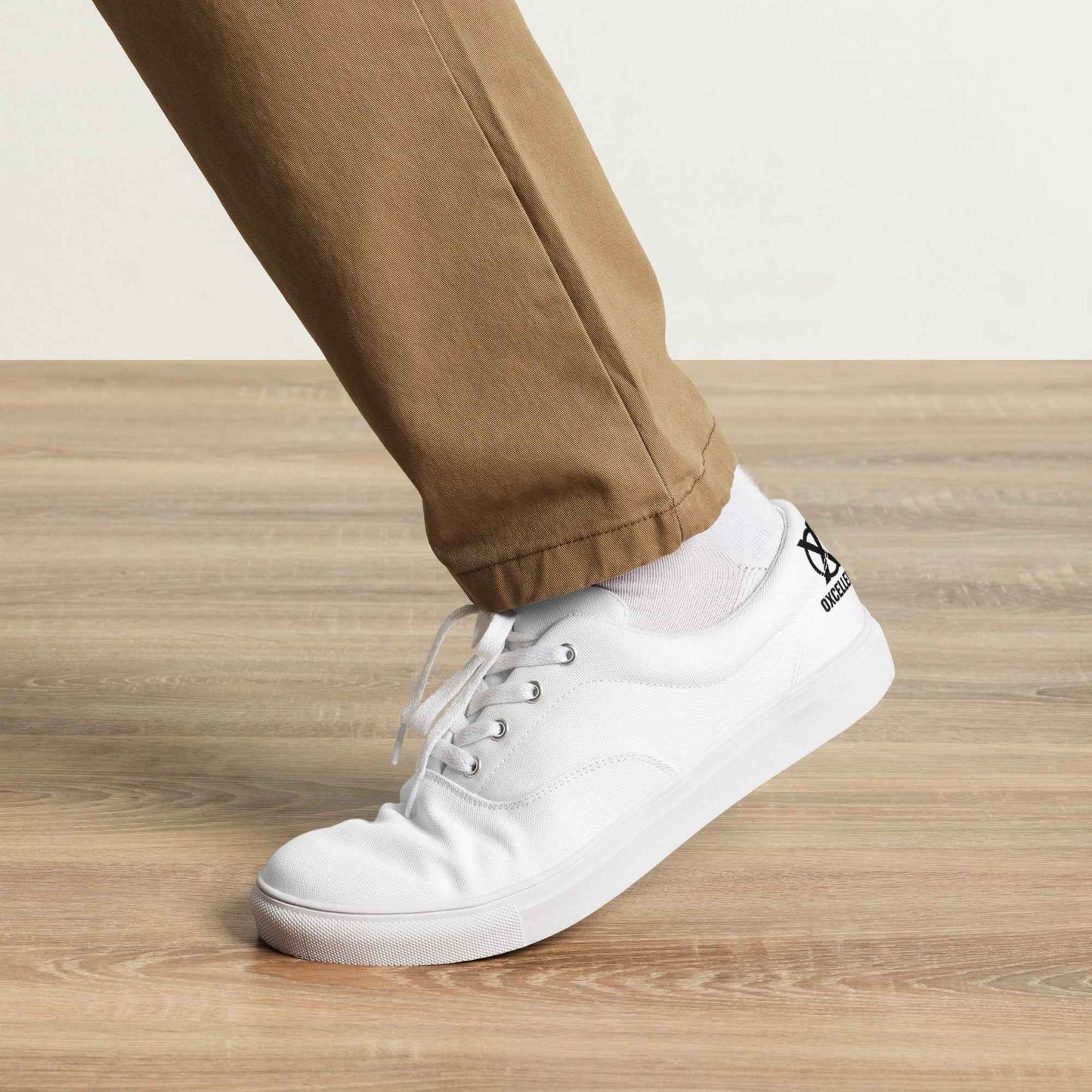 Chaussures à lacets en toile pou homme - Oxcellence Official