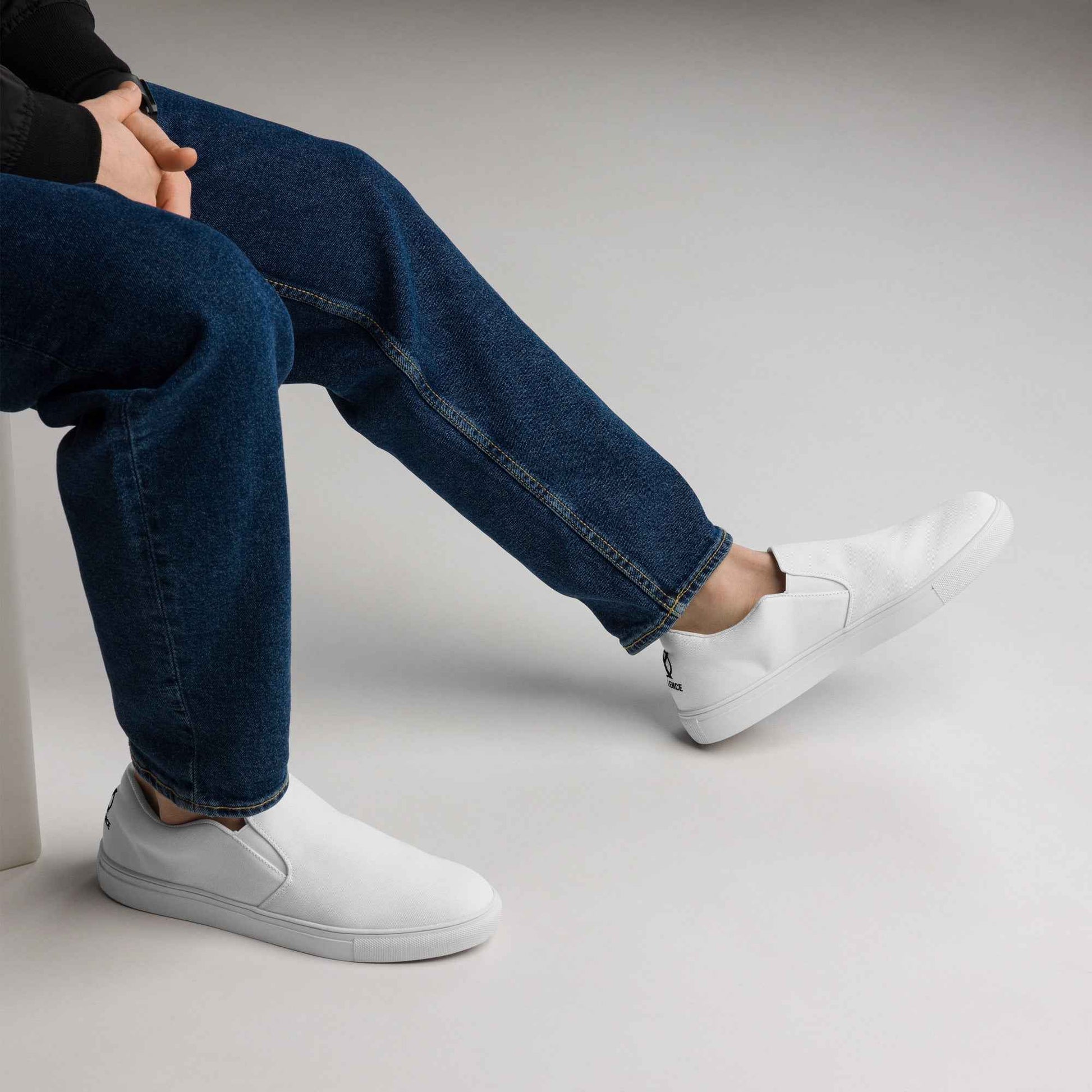 Chaussures en toile à enfiler pour hommes - Oxcellence Official