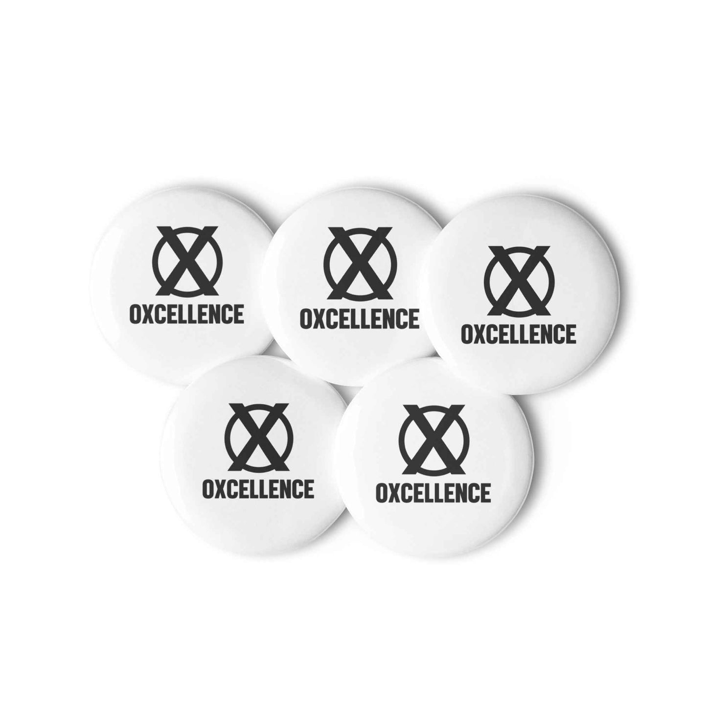 Set of pin buttons
