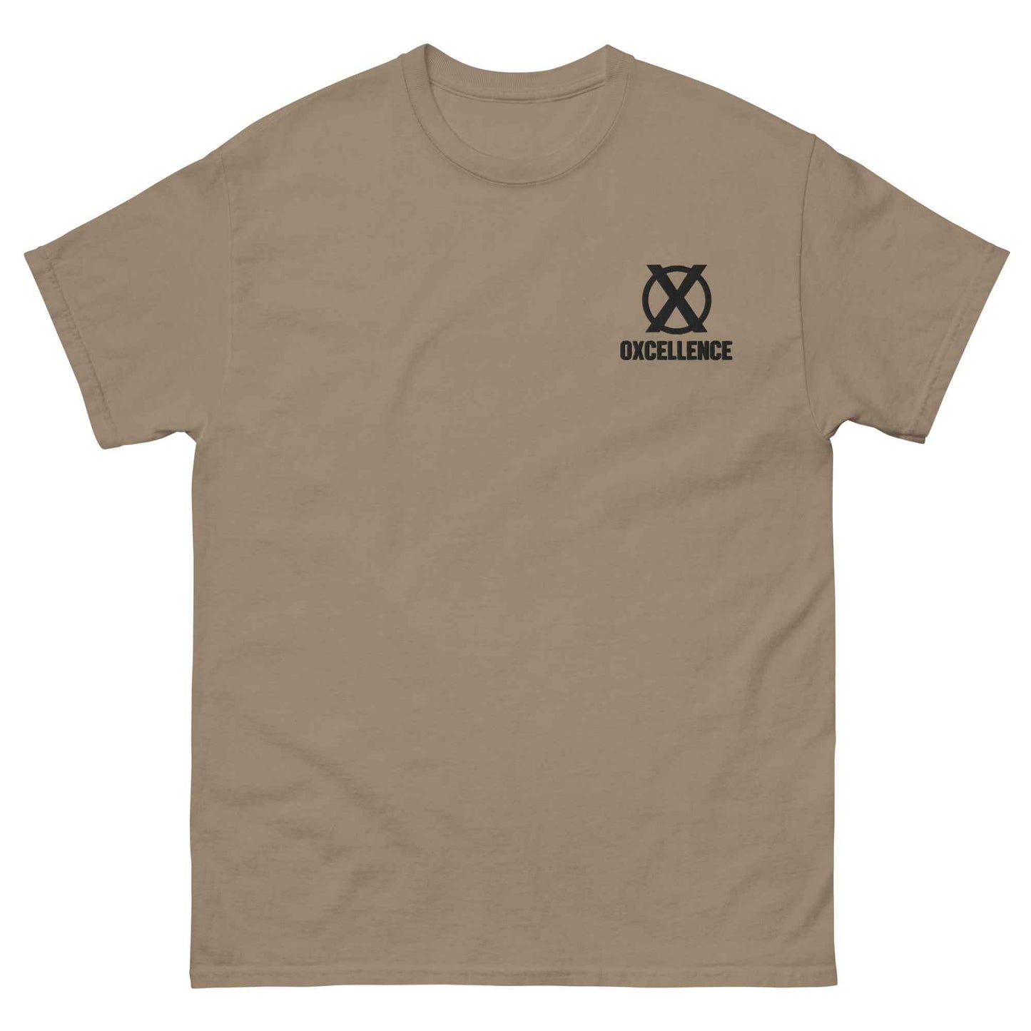 T-shirt classique unisexe | 4XL-5XL | Logo noir - Oxcellence Official