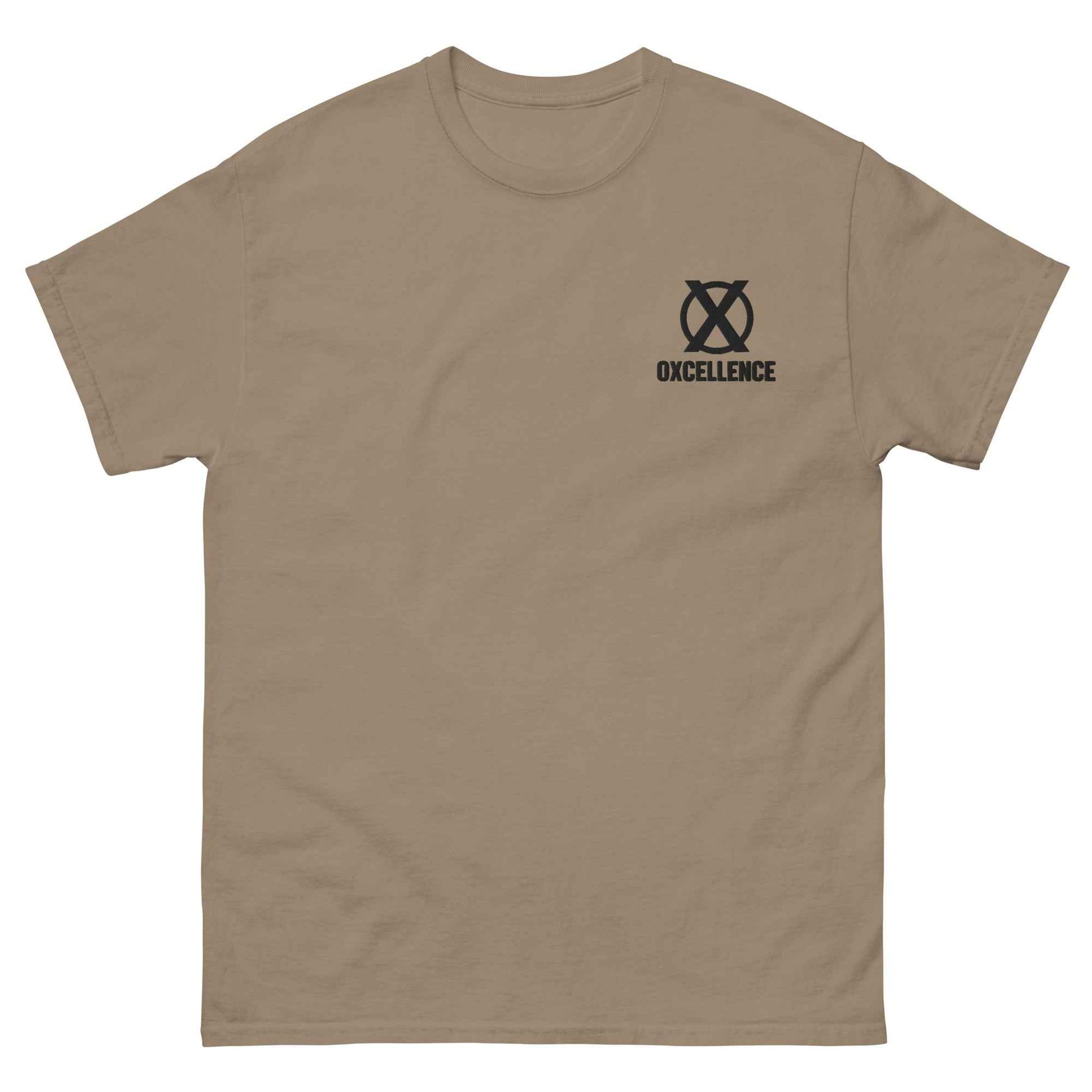 T-shirt classique unisexe | 4XL-5XL | Logo noir - Oxcellence Official