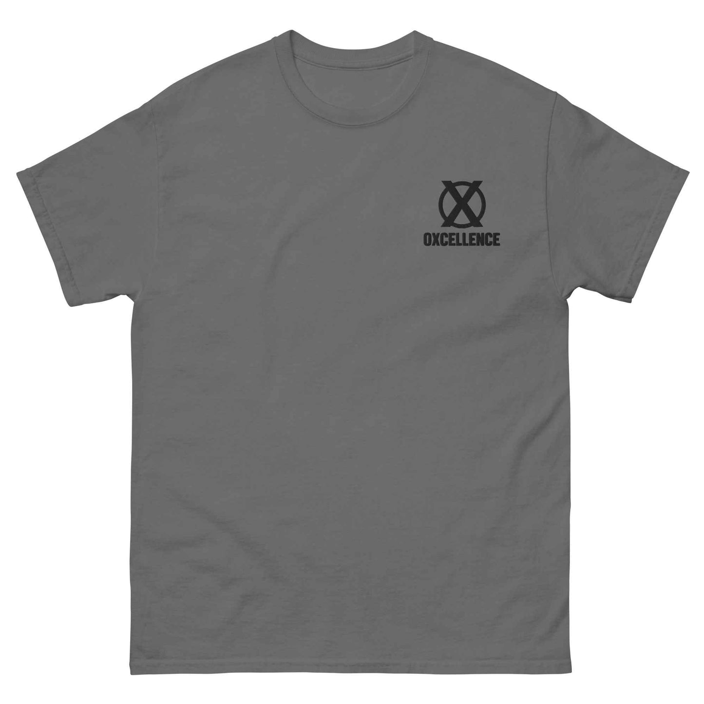 T-shirt classique unisexe | 4XL-5XL | Logo noir - Oxcellence Official