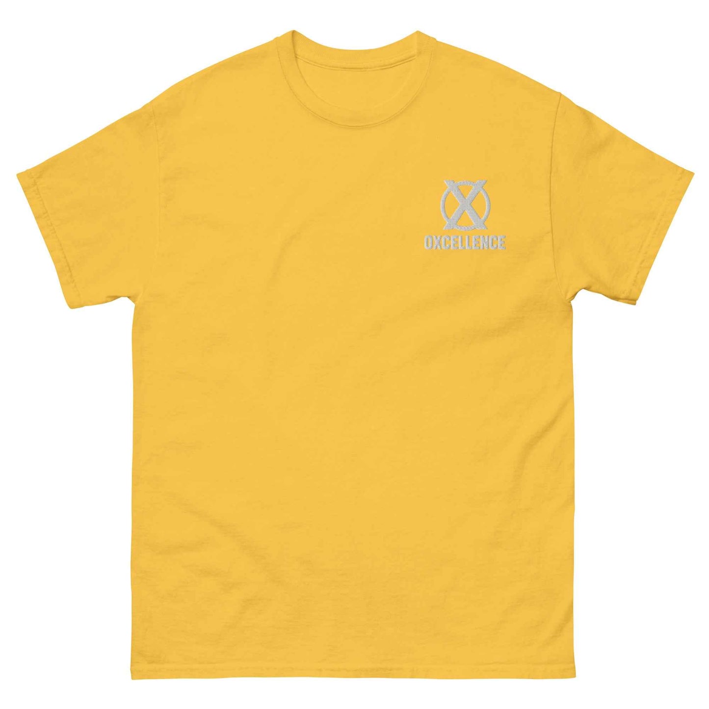 T-shirt classique unisexe | XL-2XL-3XL | Logo blanc - Oxcellence Official