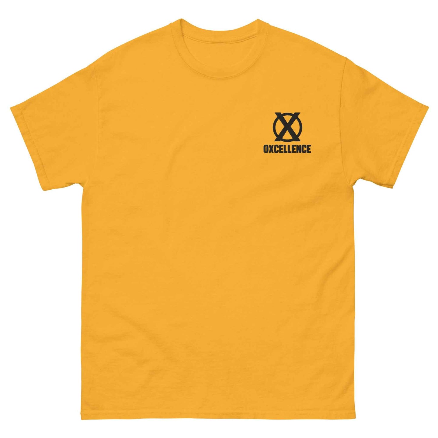 T-shirt classique unisexe | S-M-L | Logo noir - Oxcellence Official