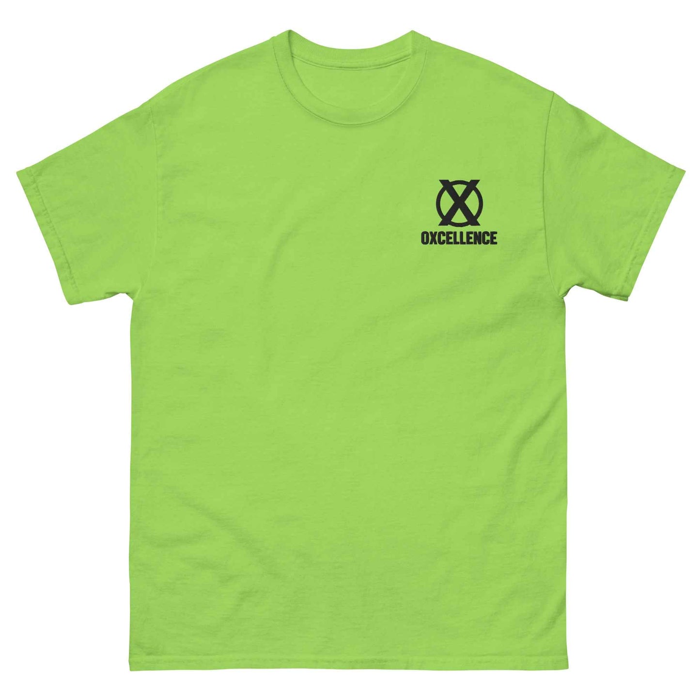 T-shirt classique unisexe | S-M-L | Logo noir - Oxcellence Official