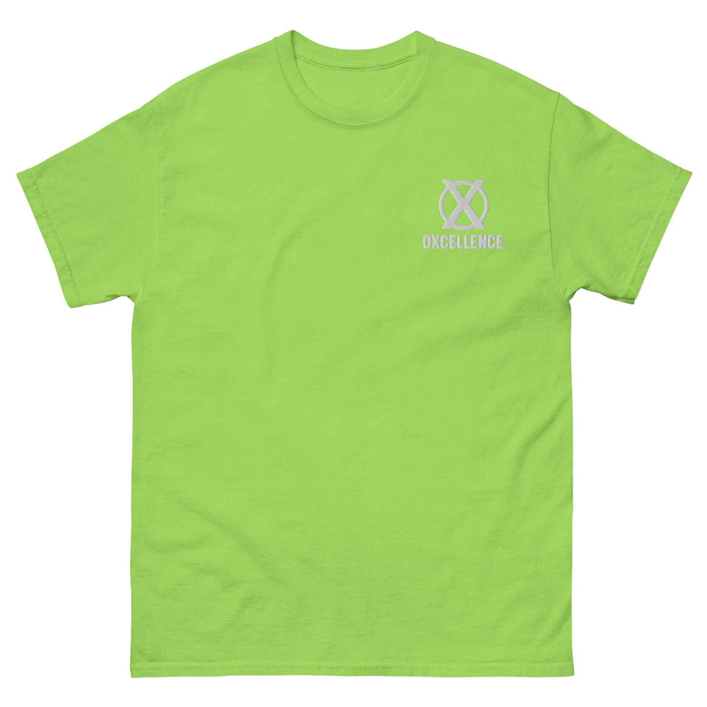 T-shirt classique unisexe | S-M-L | Logo blanc - Oxcellence Official