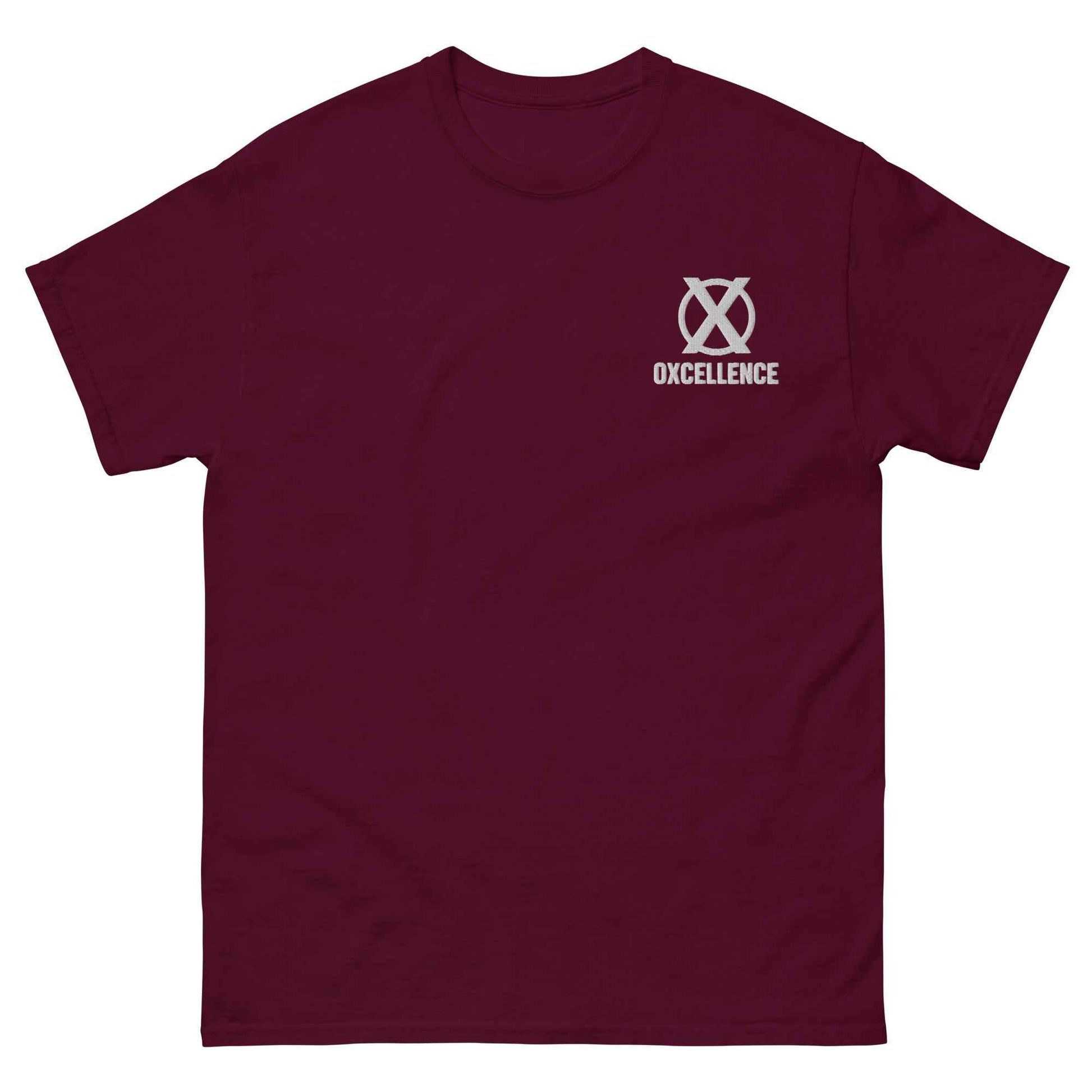 T-shirt classique unisexe | XL-2XL-3XL | Logo blanc - Oxcellence Official