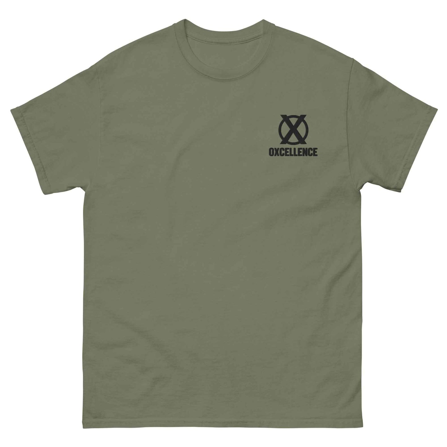 T-shirt classique unisexe | S-M-L | Logo noir - Oxcellence Official