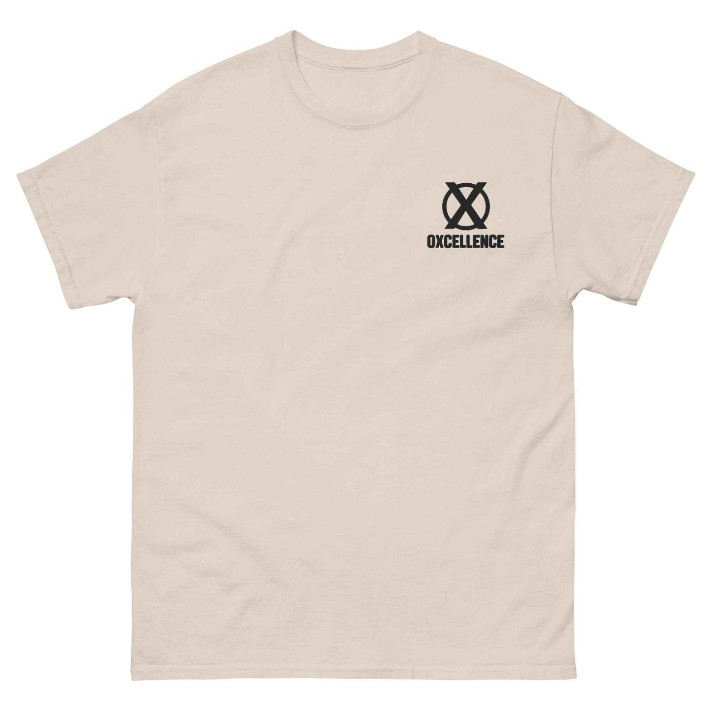 T-shirt classique unisexe | XL-2XL-3XL | Logo noir - Oxcellence Official