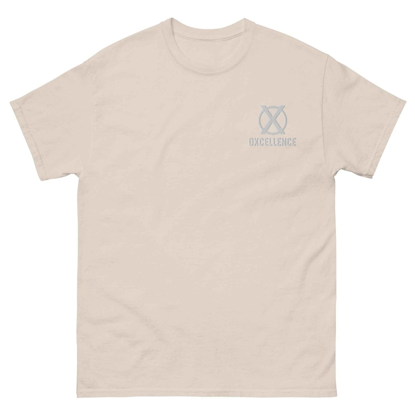 T-shirt classique unisexe | S-M-L | Logo blanc - Oxcellence Official