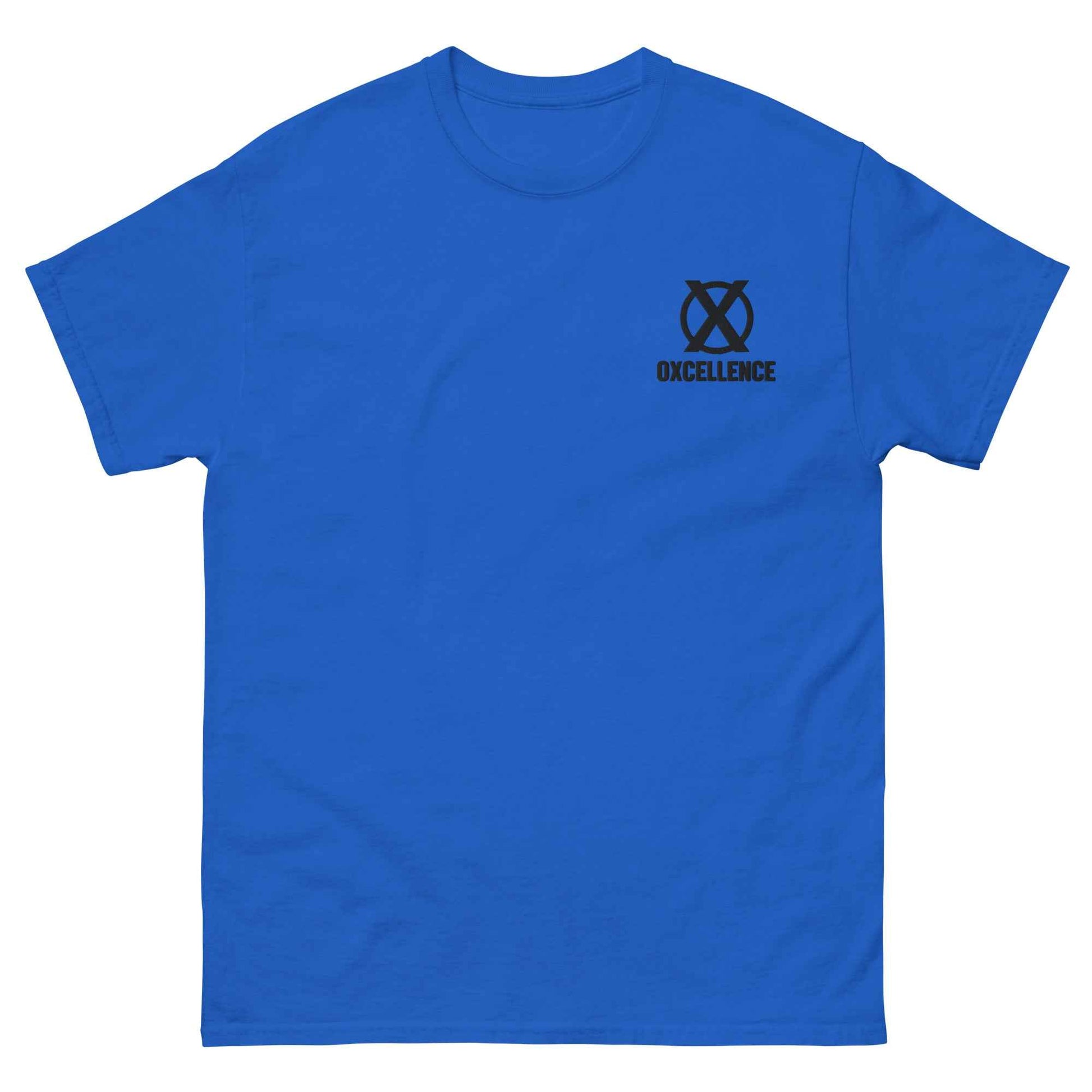 T-shirt classique unisexe | 4XL-5XL | Logo noir - Oxcellence Official