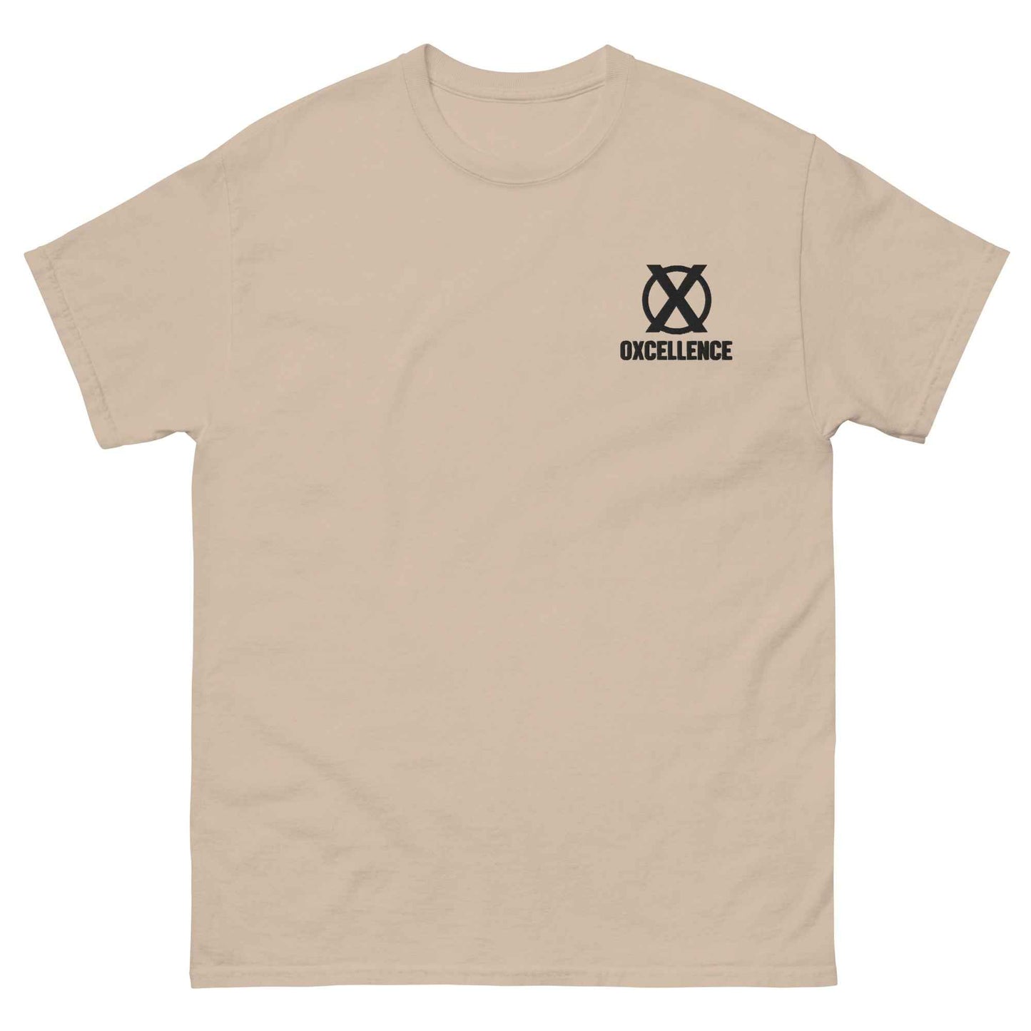 T-shirt classique unisexe | S-M-L | Logo noir - Oxcellence Official