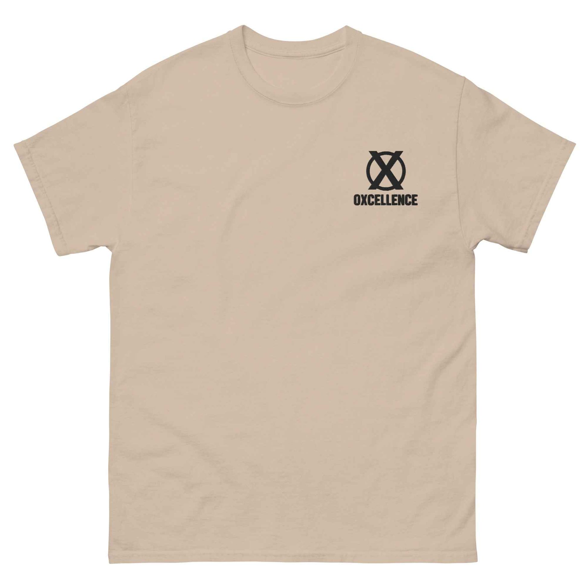 T-shirt classique unisexe | 4XL-5XL | Logo noir - Oxcellence Official
