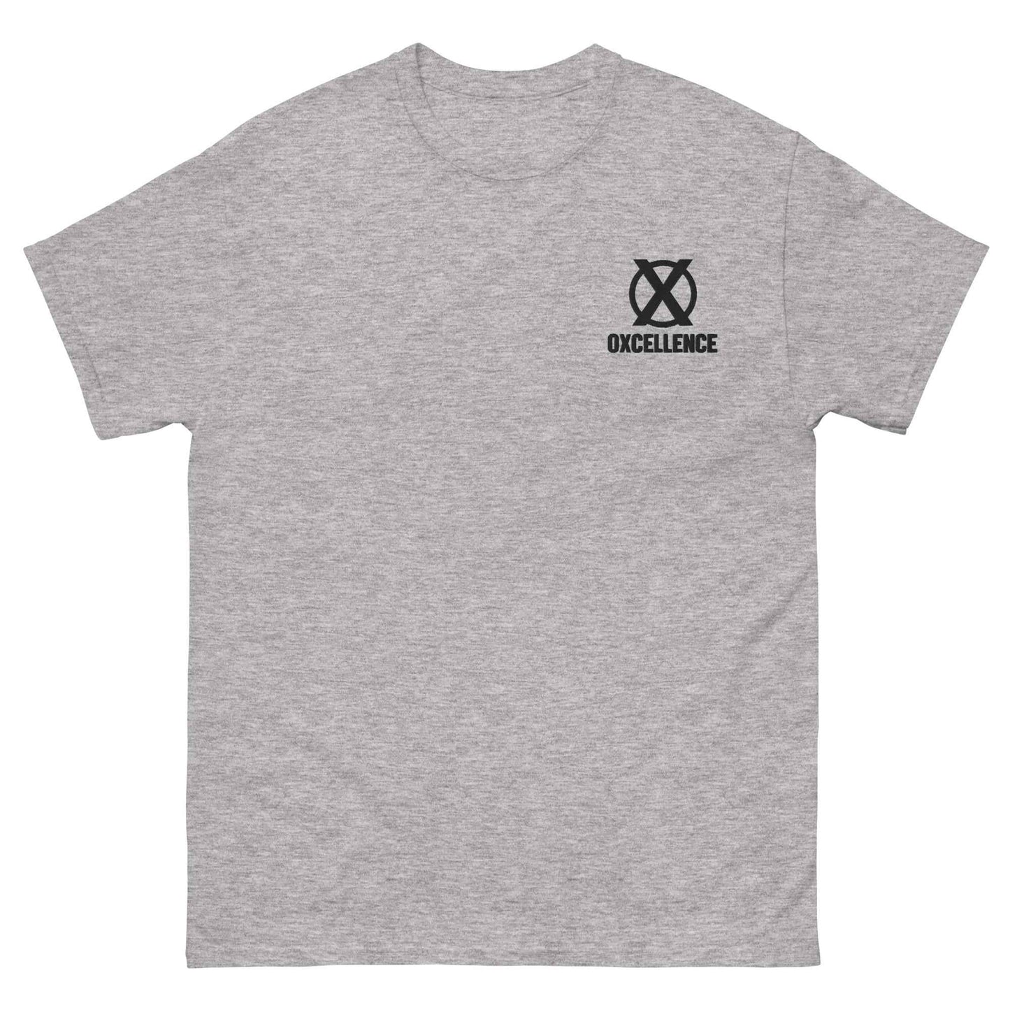 T-shirt classique unisexe | 4XL-5XL | Logo noir - Oxcellence Official