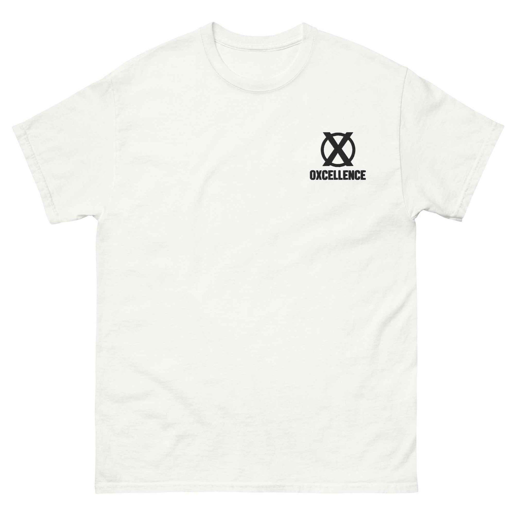 T-shirt classique unisexe | XL-2XL-3XL | Logo noir - Oxcellence Official