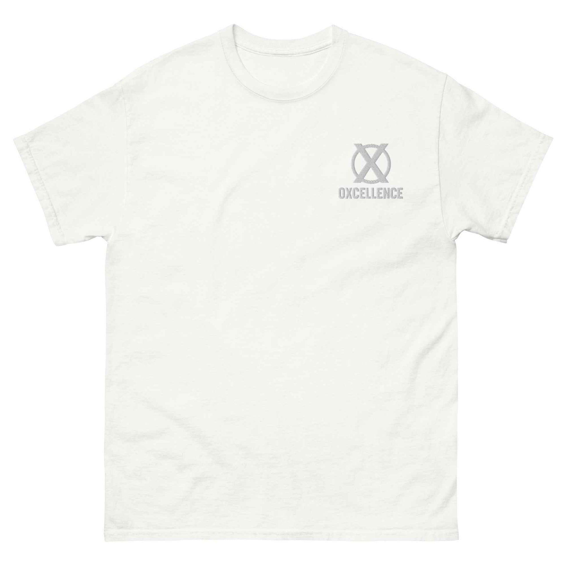 T-shirt classique unisexe | S-M-L | Logo blanc - Oxcellence Official