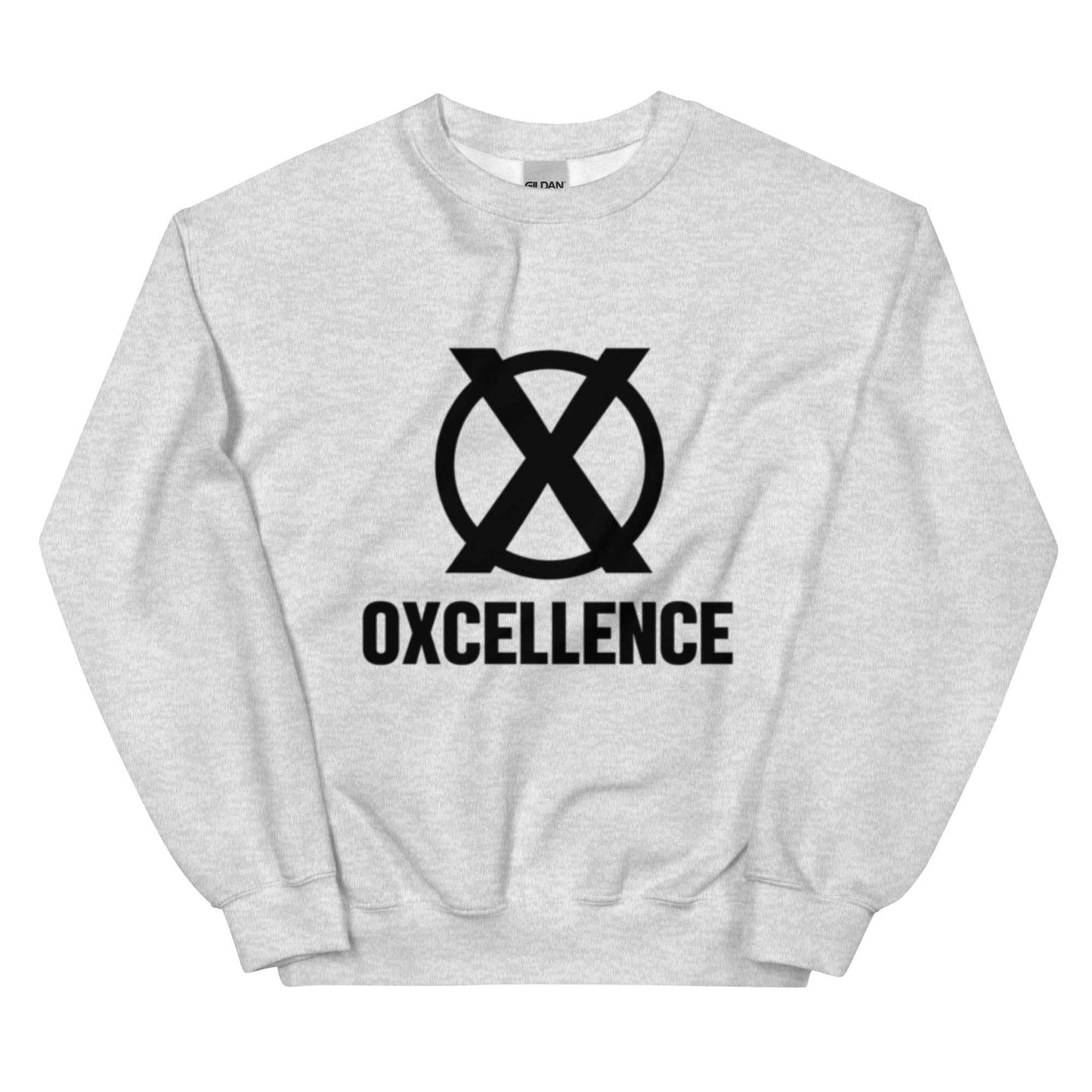Chandail unisexe | S-M-L-XL | Logo noir - Oxcellence Official
