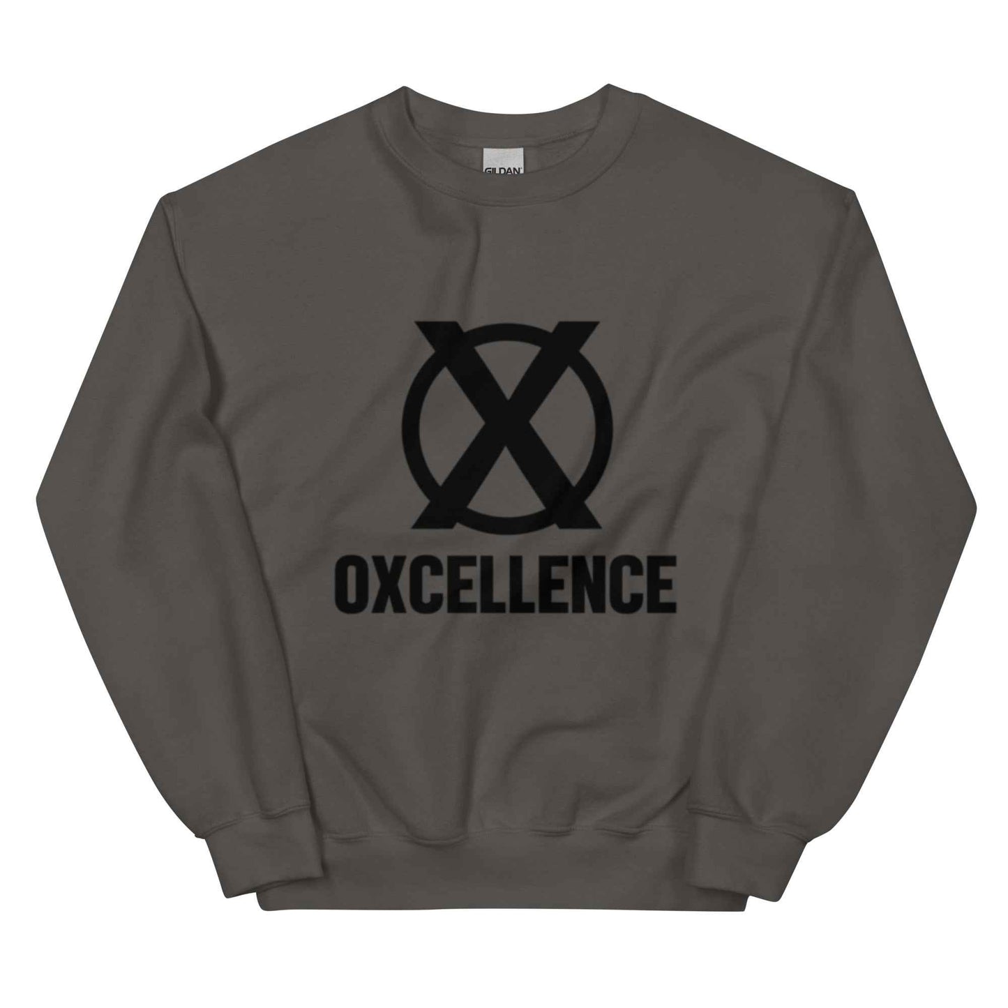 Chandail unisexe | S-M-L-XL | Logo noir - Oxcellence Official
