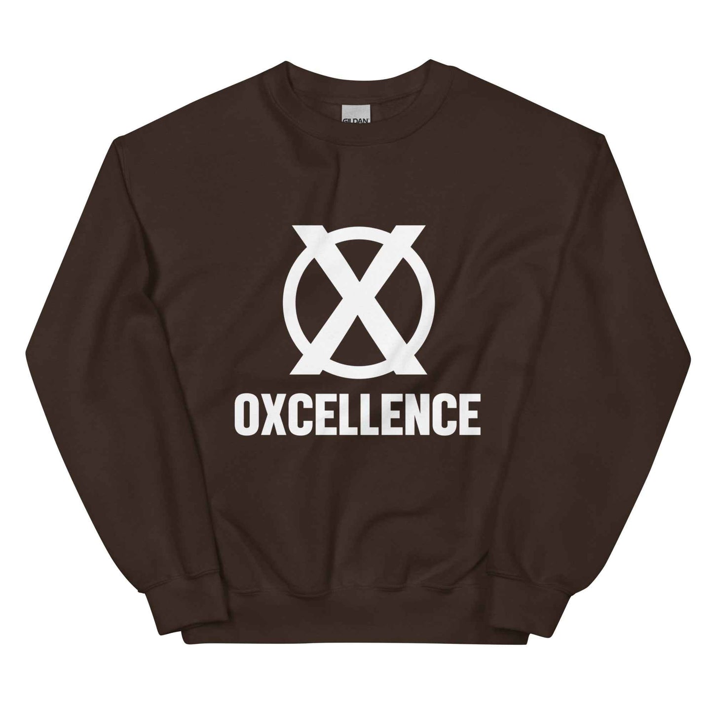 Chandail unisexe | 2XL-3XL-3XL-4XL-5XL | Logo blanc - Oxcellence Official