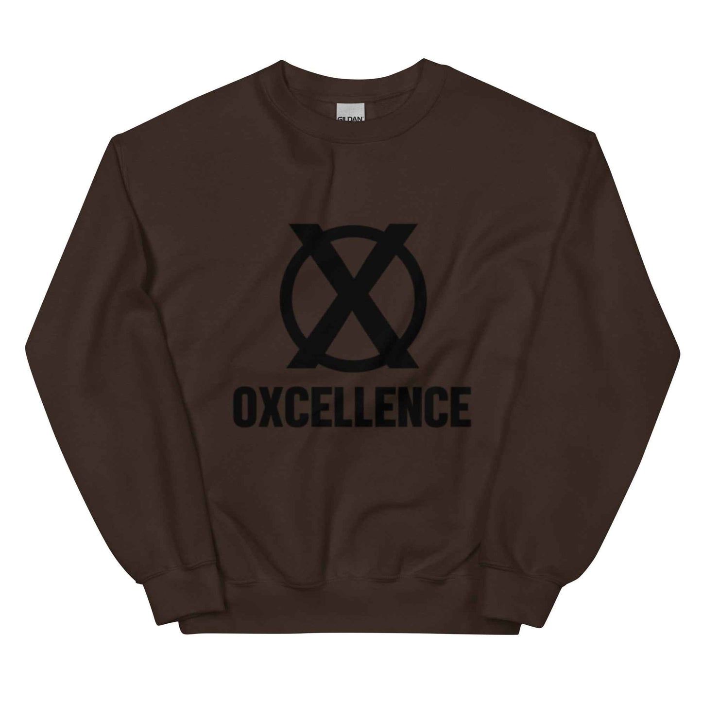 Chandail unisexe | 2XL-3XL-4XL-5XL | Logo noir - Oxcellence Official