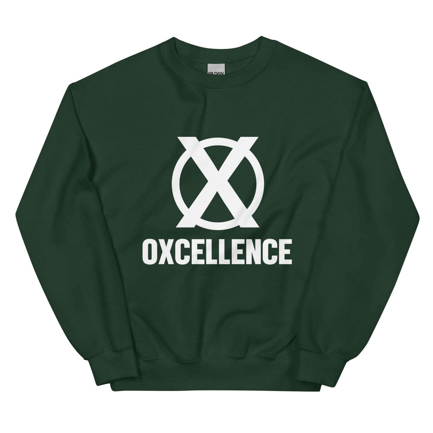 Chandail unisexe | 2XL-3XL-3XL-4XL-5XL | Logo blanc - Oxcellence Official