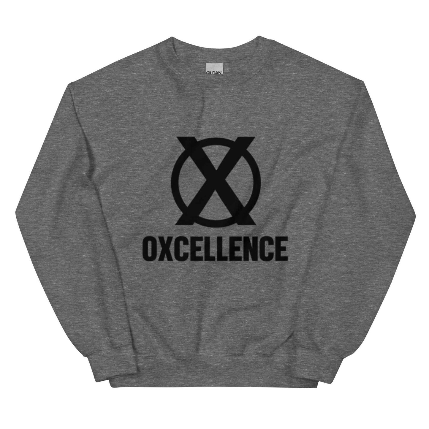 Chandail unisexe | S-M-L-XL | Logo noir - Oxcellence Official
