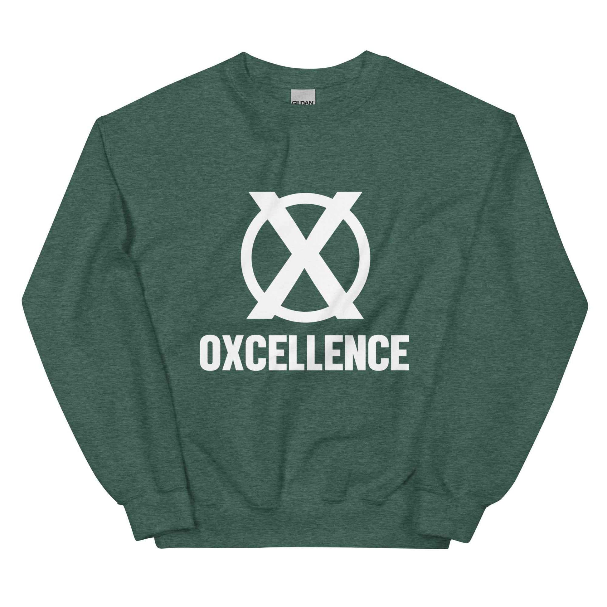 Chandail unisexe | 2XL-3XL-3XL-4XL-5XL | Logo blanc - Oxcellence Official