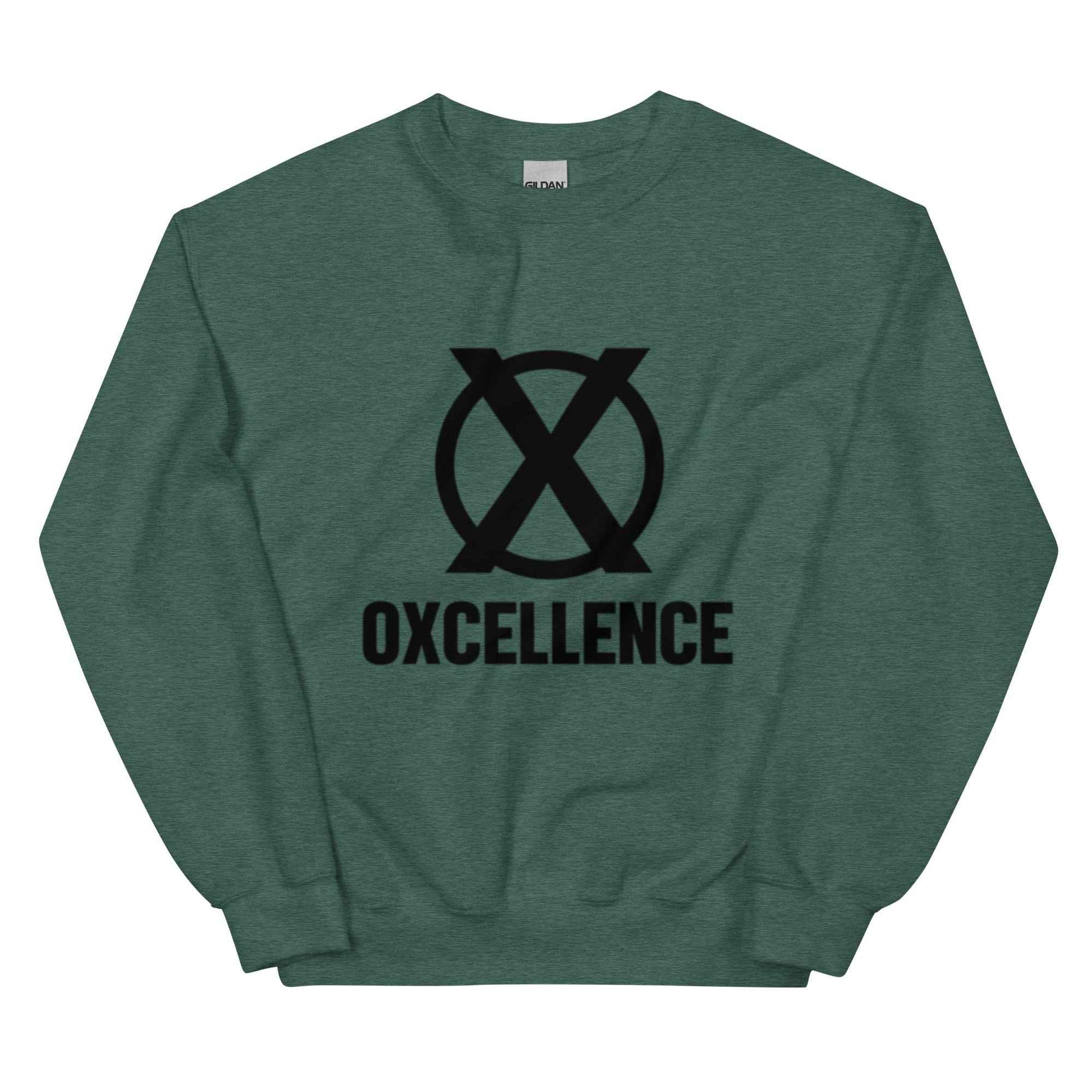 Chandail unisexe | 2XL-3XL-4XL-5XL | Logo noir - Oxcellence Official