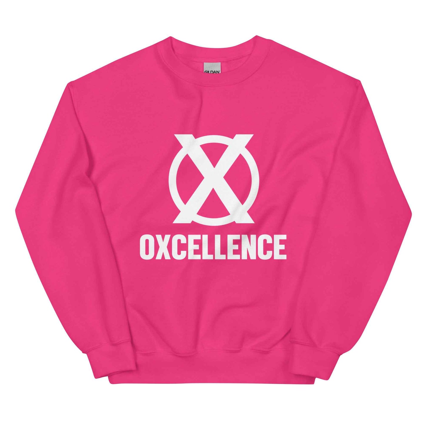 Chandail unisexe | 2XL-3XL-3XL-4XL-5XL | Logo blanc - Oxcellence Official