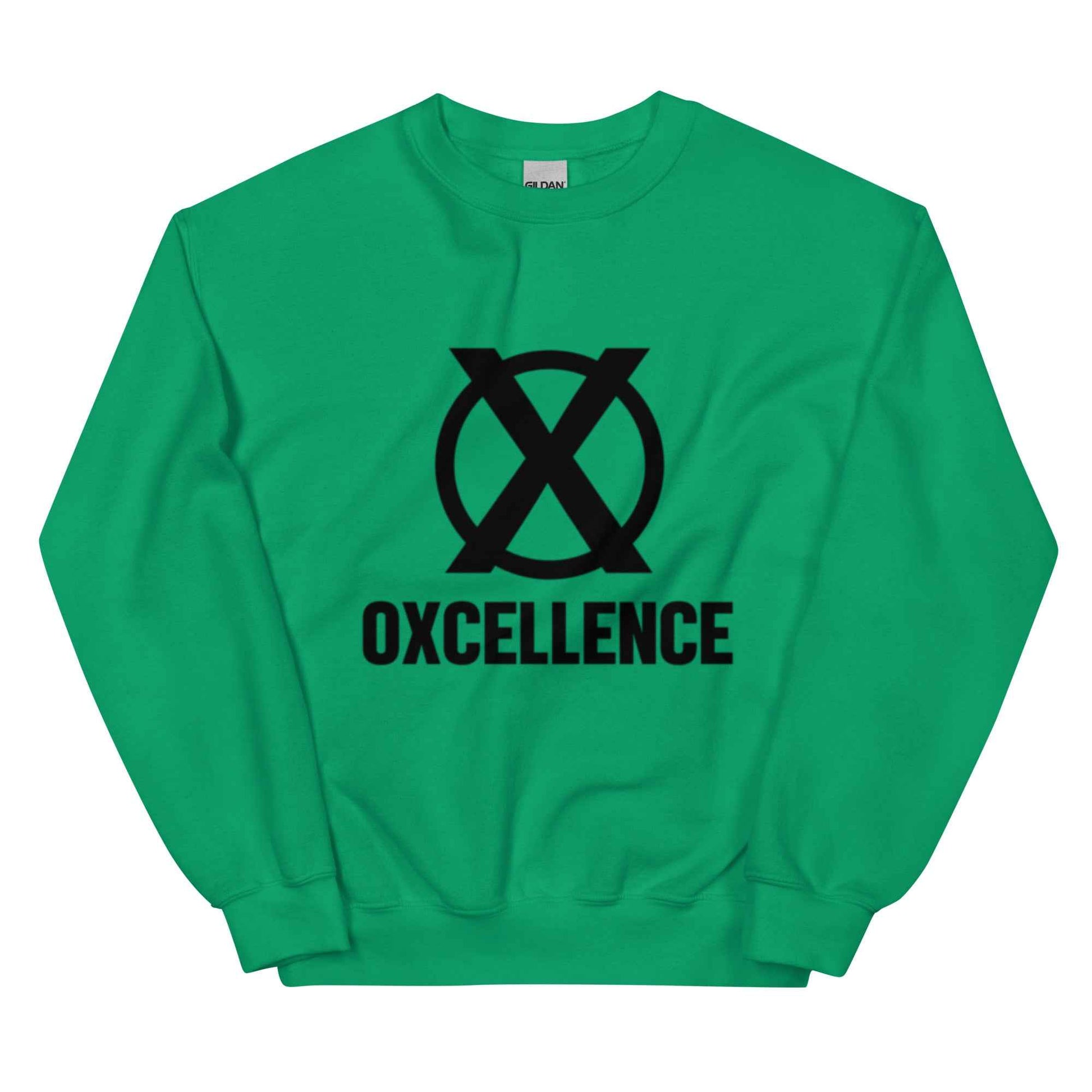 Chandail unisexe | S-M-L-XL | Logo noir - Oxcellence Official