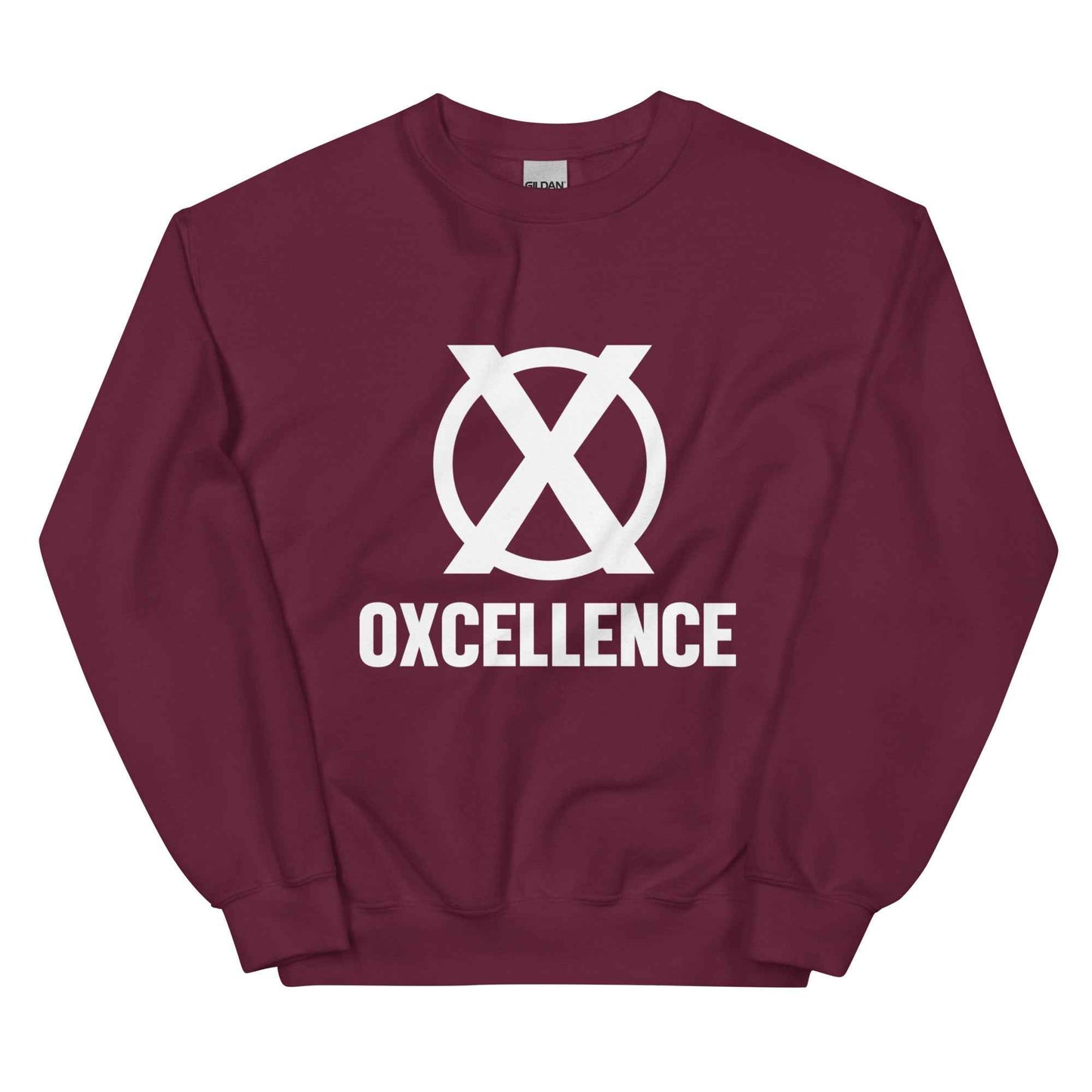 Chandail unisexe | S-M-L-XL | Logo blanc - Oxcellence Official