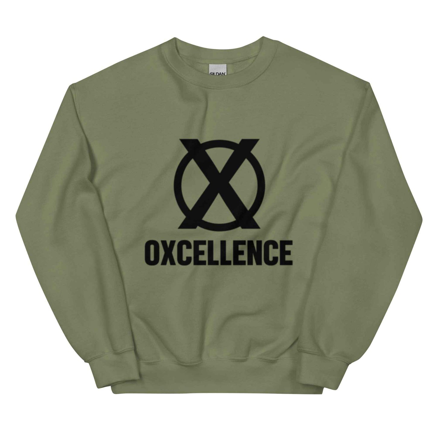 Chandail unisexe | S-M-L-XL | Logo noir - Oxcellence Official