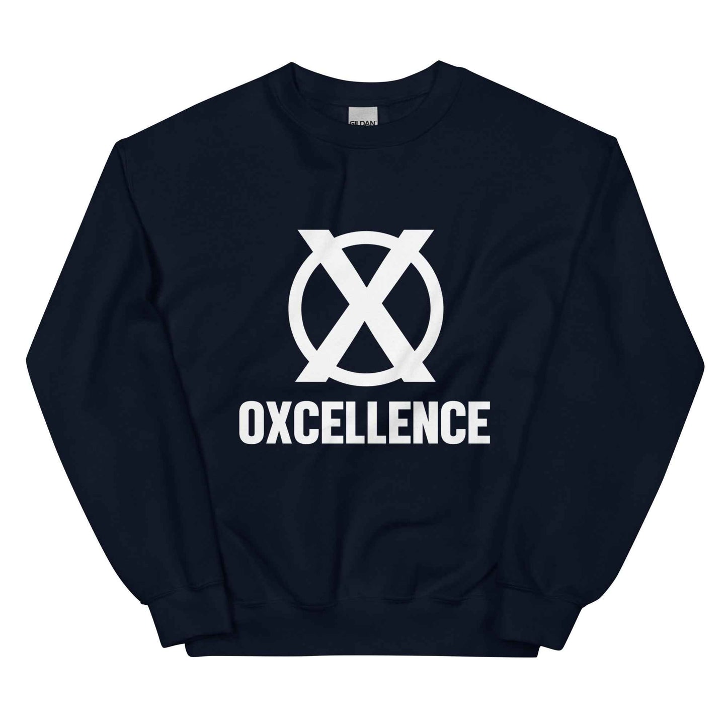 Chandail unisexe | 2XL-3XL-3XL-4XL-5XL | Logo blanc - Oxcellence Official