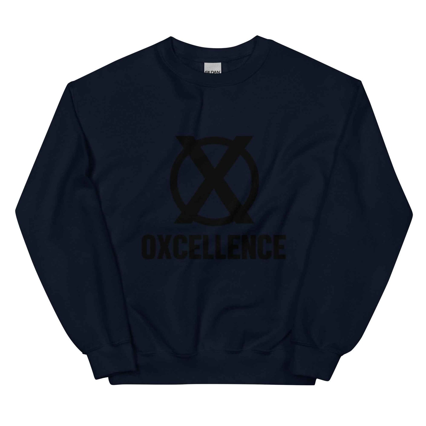 Chandail unisexe | 2XL-3XL-4XL-5XL | Logo noir - Oxcellence Official