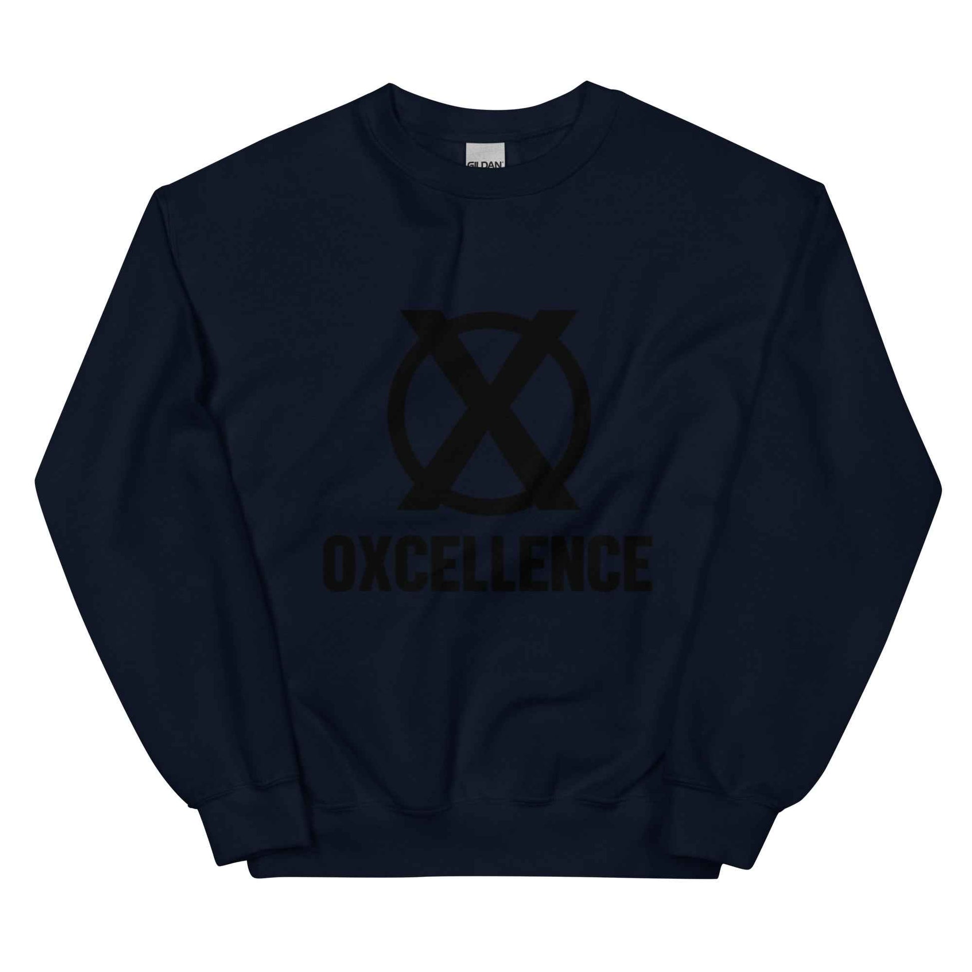 Chandail unisexe | 2XL-3XL-4XL-5XL | Logo noir - Oxcellence Official