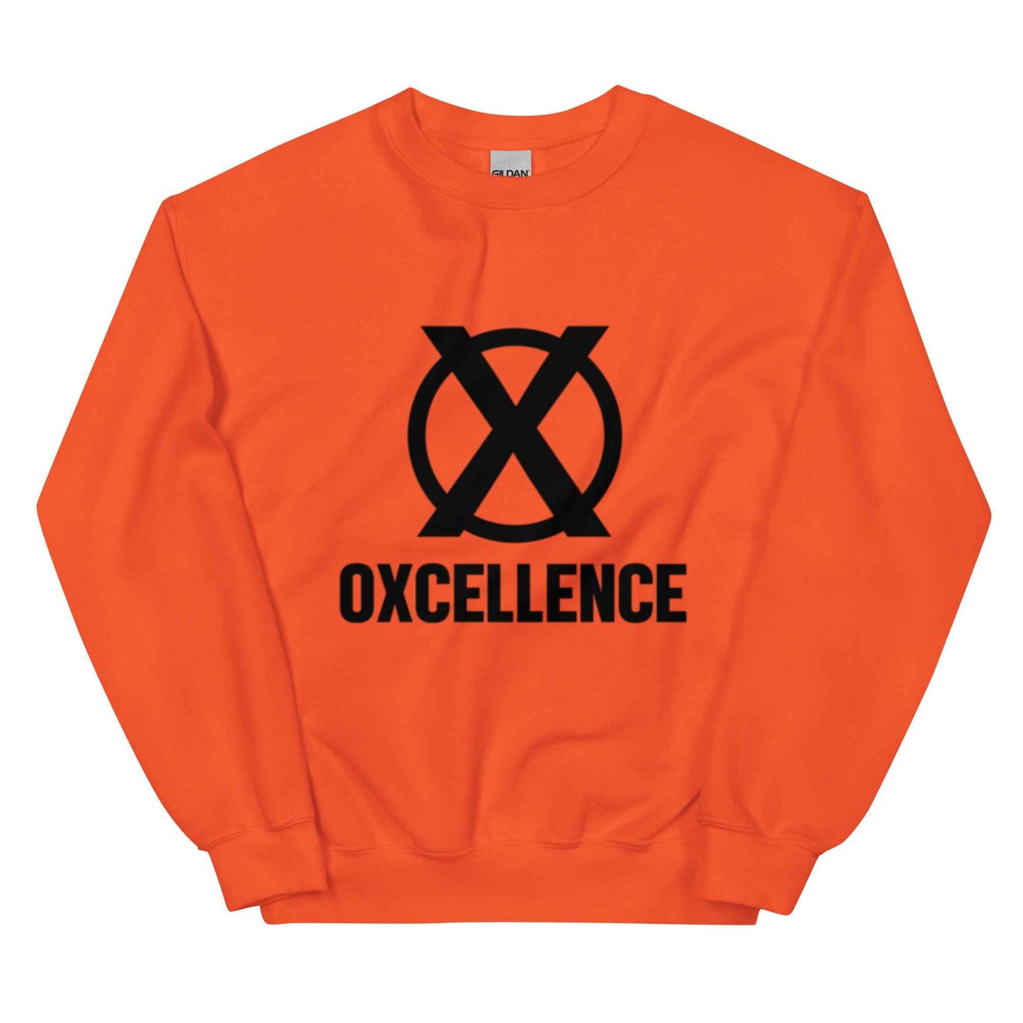 Chandail unisexe | S-M-L-XL | Logo noir - Oxcellence Official