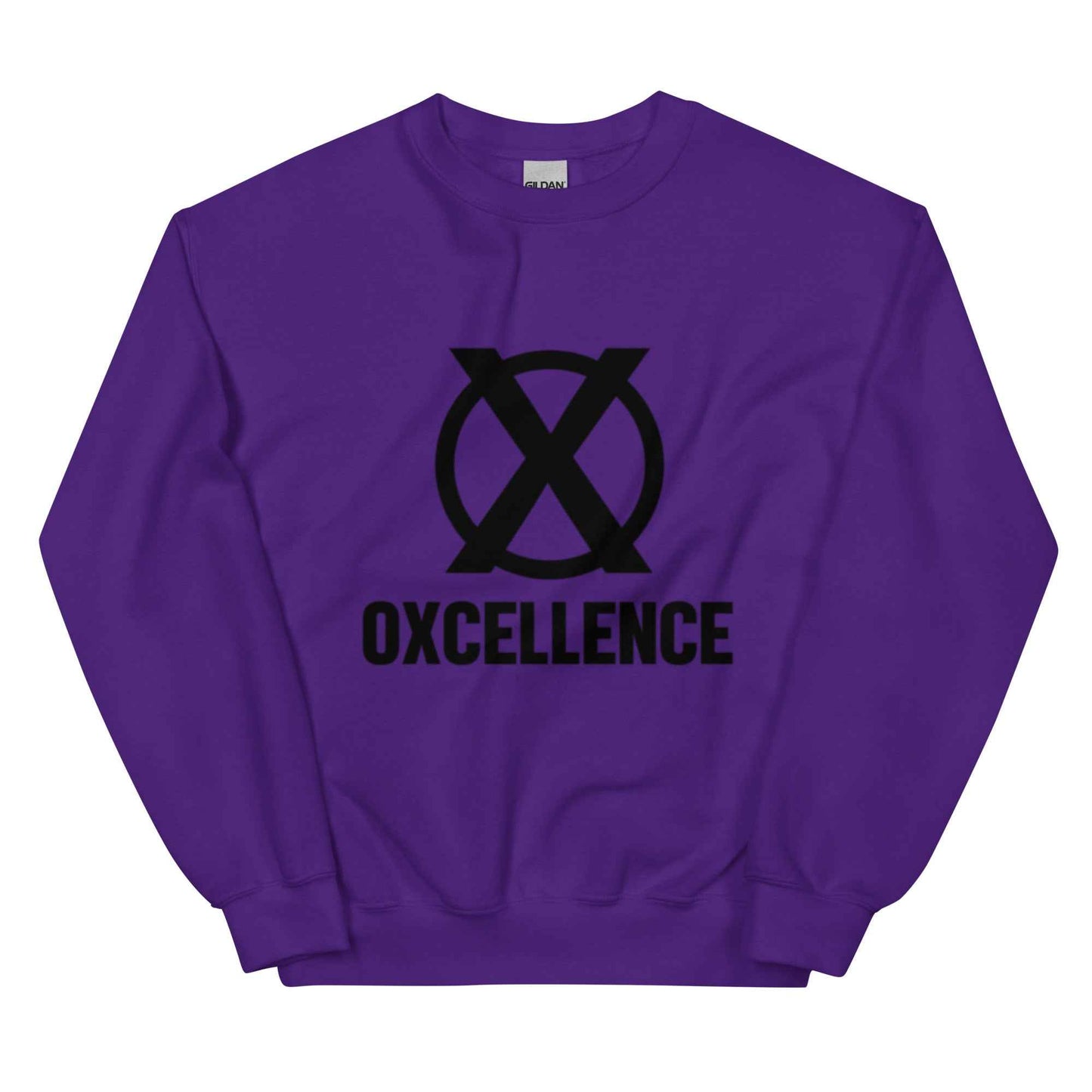 Chandail unisexe | 2XL-3XL-4XL-5XL | Logo noir - Oxcellence Official
