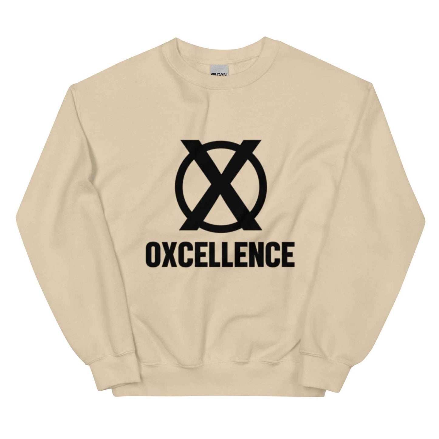 Chandail unisexe | S-M-L-XL | Logo noir - Oxcellence Official