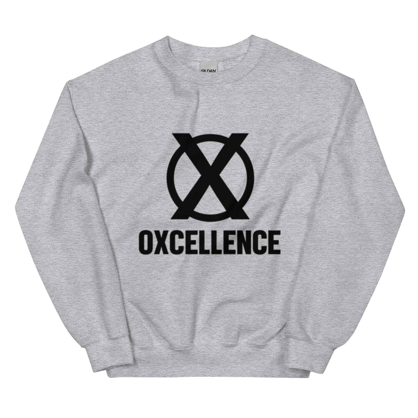 Chandail unisexe | S-M-L-XL | Logo noir - Oxcellence Official