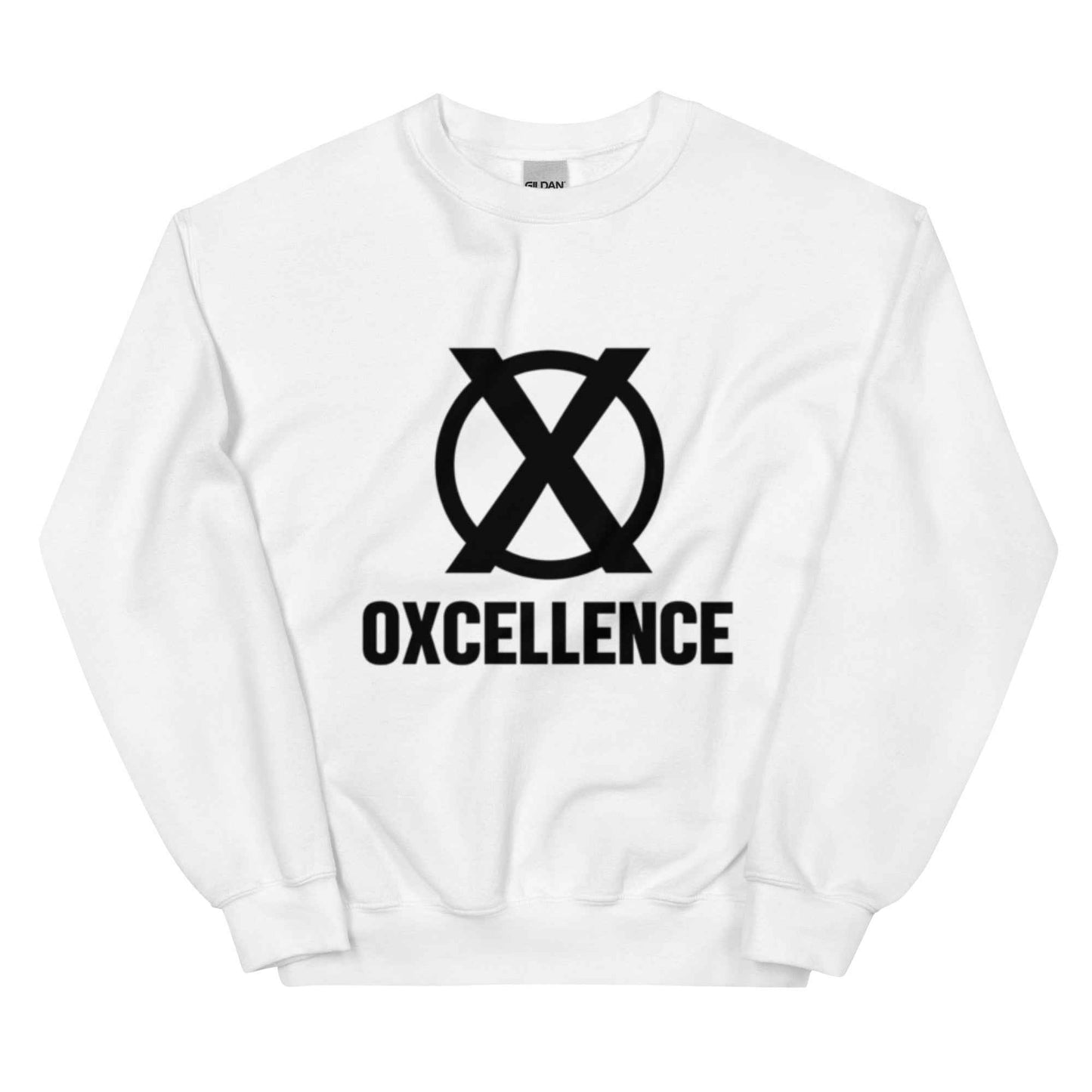 Chandail unisexe | S-M-L-XL | Logo noir - Oxcellence Official